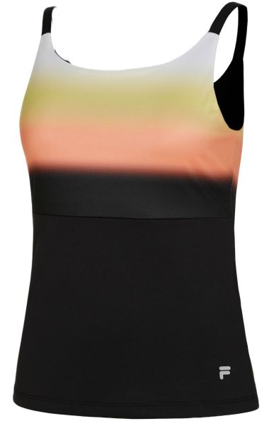 Γυναικεία Μπλούζα Fila Austarlian Open Willow Tank Top - black/sunset