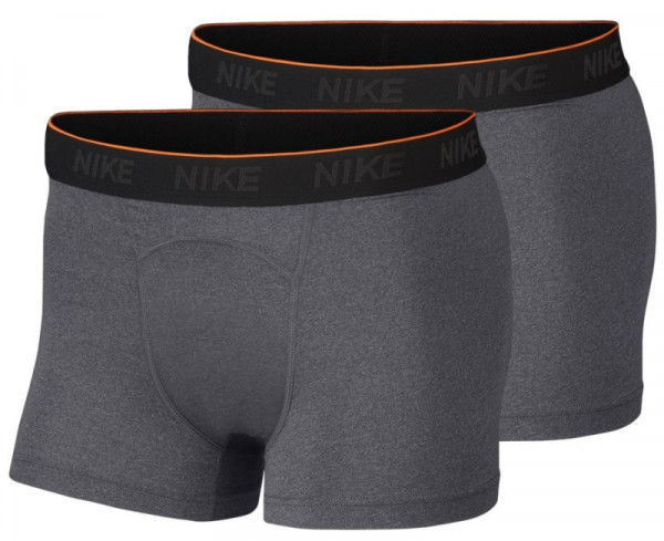 Pánske boxerky Nike Brief Boxer 2Pack - anthracite