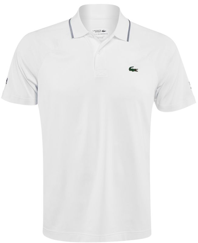 Lacoste Novak Djokovic Collection Exclusive Edition Polo Shirt - white ...