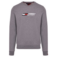 Bluzonas vyrams Tommy Hilfiger Essential Crew - medium grey heather