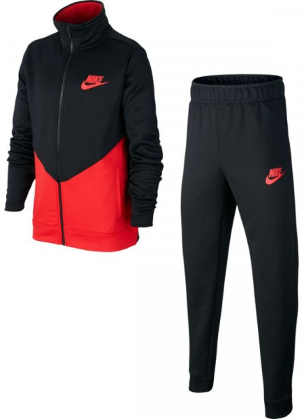  Nike Swoosh Core Tracksuit Futura - black/university red/university red