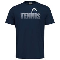 Herren Tennis-T-Shirt Head Club Colin T-Shirt M - dark blue