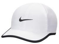 Tennismütze Nike Dri-Fit Club Kids' Unstructured Featherlight Cap - white/black/black