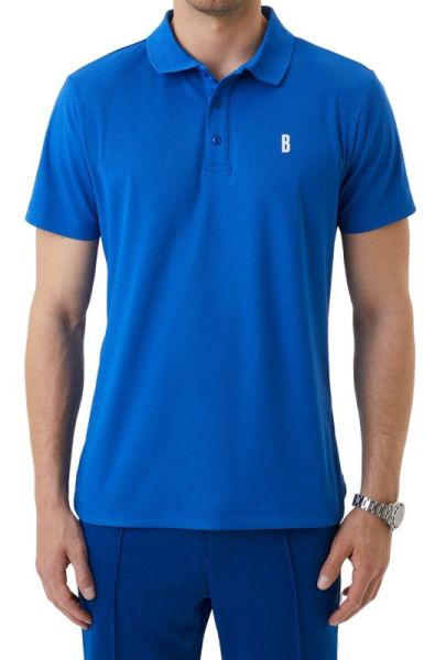 Мъжка тениска с якичка Björn Borg Ace Polo - naturical blue