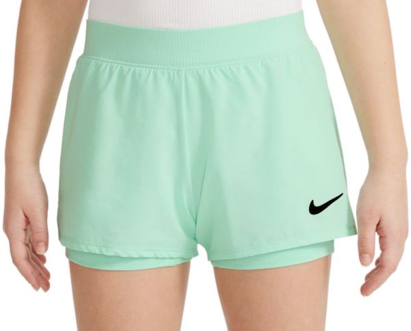 Spodenki dziewczęce Nike Court Dri-Fit Victory Short G - mint foam/black