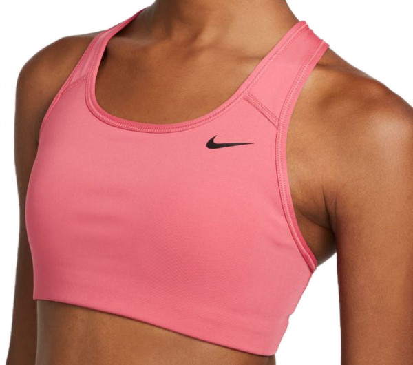 Sportski grudnjak Nike Swoosh Bra Non Pad W - archaed pink/black