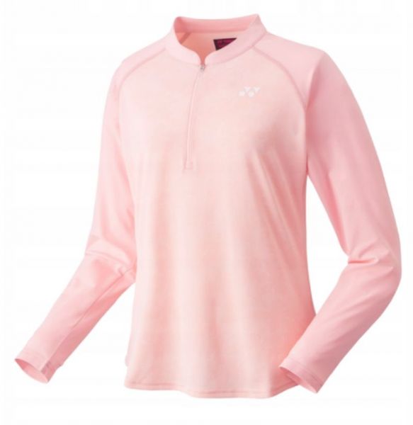 Női póló (hosszú ujjú) Yonex T-Shirt Ladies RG Long Sleeve - french pink
