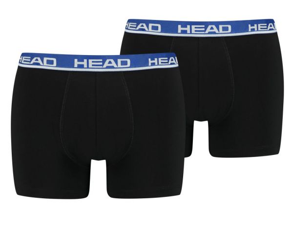 Sportinės trumpikės vyrams Head Men's Boxer 2P - black/blue