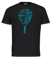 T-krekls zēniem Head Padel TYPO T-Shirt JR - black