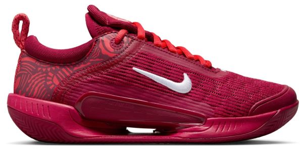 Damskie buty tenisowe Nike Zoom Court NXT Clay - noble red/white/ember glow