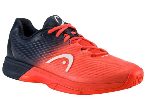 Vīriešiem tenisa apavi Head Revolt Pro 4.0 - blueberry/fiery coral