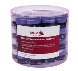 Griffbänder MSV Prespi Absorb Overgrip light blue/white 60P