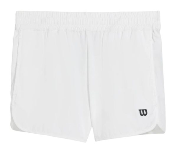 Pantalón corto de tenis niña Wilson Kids Team Short - Blanco