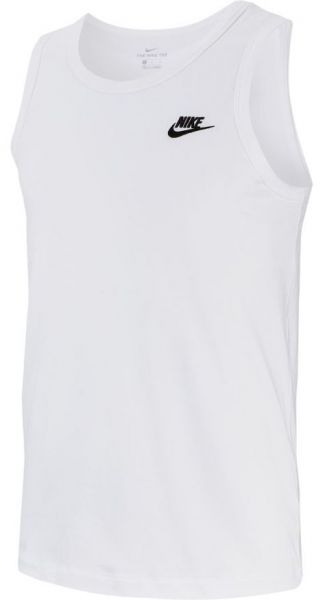 Meeste T-särk Nike Sportswear Club Tank M - white/black