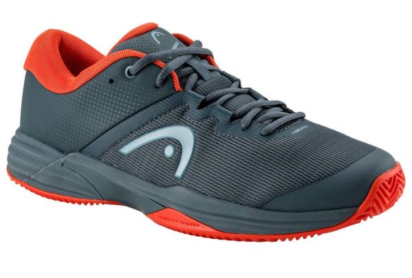 Chaussures de tennis pour hommes Head Revolt Evo 2.0 Clay - dark grey/orange