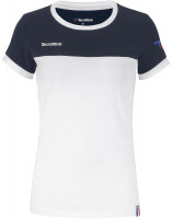Tenisa T-krekls sievietēm Tecnifibre Lady F1 Stretch - marine