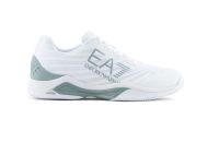 Men’s shoes EA7 Unisex Woven Sneaker - white/abyss