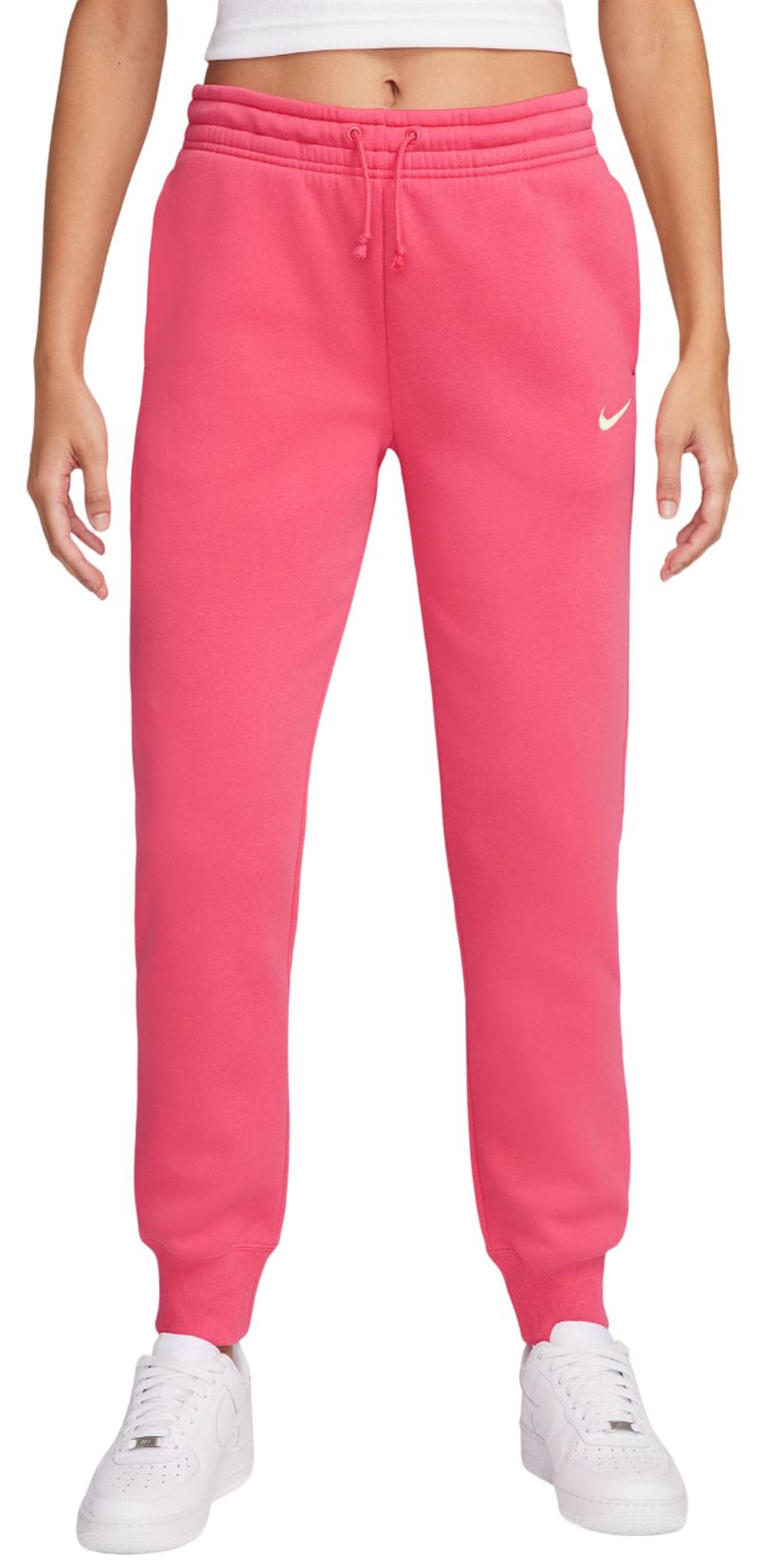 Pantaloni nike donna rosa on sale