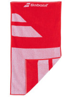 Ręcznik Babolat Medium Towel - white/fiesta red
