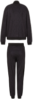 Tenisa treniņtērps sievietēm EA7 Woman Jersey Tracksuit - black python Tenisa treniņtērps sievietēm EA7 Woman Jersey Tracksuit - black python