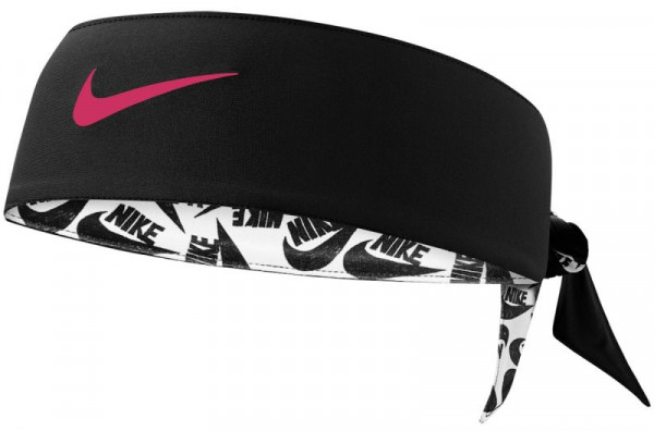  Nike Dri-Fit Head Tie 3.0 - white/black/track red