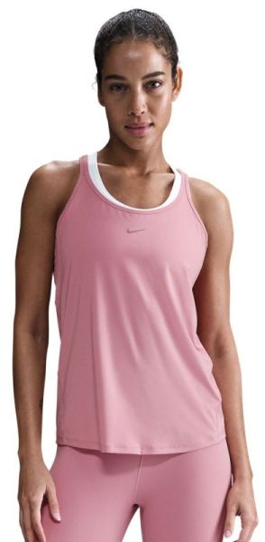 Damski top Nike One Classic Dri-Fit Tank - Różowy