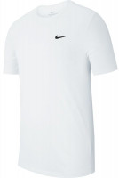 Męski T-Shirt Nike Solid Dri-Fit Crew - Biały, Czarny