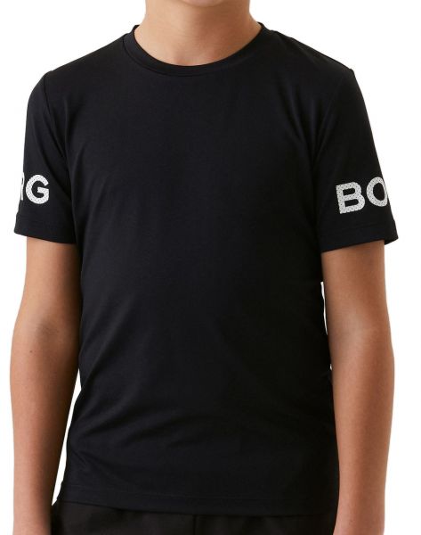 Maglietta per ragazzi Björn Borg T-shirt - black