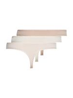 Gaćice Tommy Hilfiger Thong 3P - ivory/balanced beige/pale pink Gaćice Tommy Hilfiger Thong 3P - ivory/balanced beige/pale pink