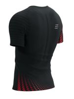 T-krekls vīriešiem Compressport Racing SS Tshirt - black/high risk red T-krekls vīriešiem Compressport Racing SS Tshirt - black/high risk red
