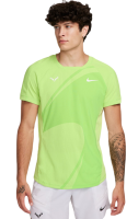 Men's T-shirt Nike Dri-Fit Rafa Tennis Top - action green/white