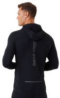 Muška sportski pulover Björn Borg Running Mid Layer Hood - black beauty Muška sportski pulover Björn Borg Running Mid Layer Hood - black beauty