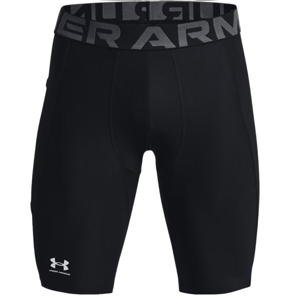 Ανδρικά ενδύματα συμπίεσης Under Armour Men's HeatGear Pocket Long - Μαύρος