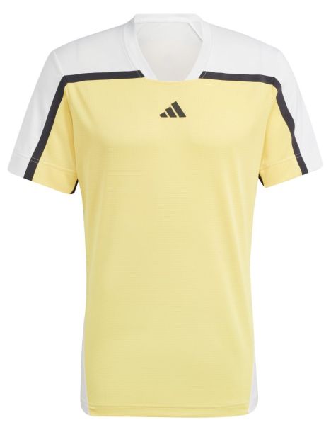 Męski T-Shirt Adidas Heat.Rdy FreeLift Pro Polo Shirt - orange/white/black