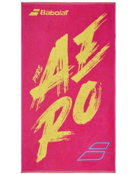 Tenniserätik Babolat Aero Medium Towel - pink/aero