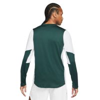 Pánske tričká (dlhý rukáv) Nike Dri-Fit Advantage Camisa M - pro green/white/white Pánske tričká (dlhý rukáv) Nike Dri-Fit Advantage Camisa M - pro green/white/white