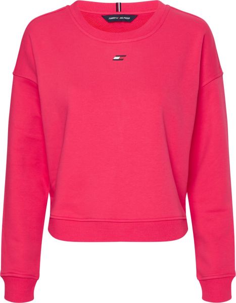 Women's jumper Tommy Hilfiger Regular C-NK Sweatshirt - pink splendor