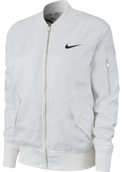  Nike Court Slam LN Men's Tennis Jacket - white/black