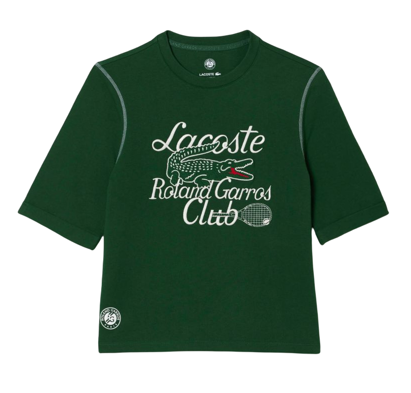 Lacoste for Roland-Garros Unisex T-shirt - Tarragon