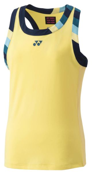 Women's top Yonex AO Tank - soft yellow