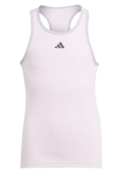 Dievčenské tričká Adidas Club Tank Top - clear pink