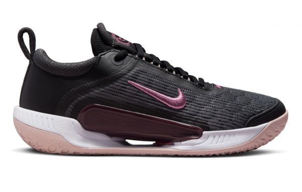 Pantofi dame Nike Zoom Court NXT - dark smoke grey/pinksicle/black