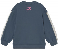 Dječji sportski pulover Diadora Jg. Sweatshirt Crew Twinkle - china blue Dječji sportski pulover Diadora Jg. Sweatshirt Crew Twinkle - china blue