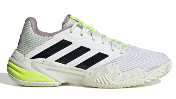 Damskie buty tenisowe Adidas Barricade 13 - cloud white/core black/crystal jade