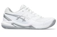 Chaussures de tennis pour femmes Asics Gel-Dedicate 8 Clay - white/pure silver