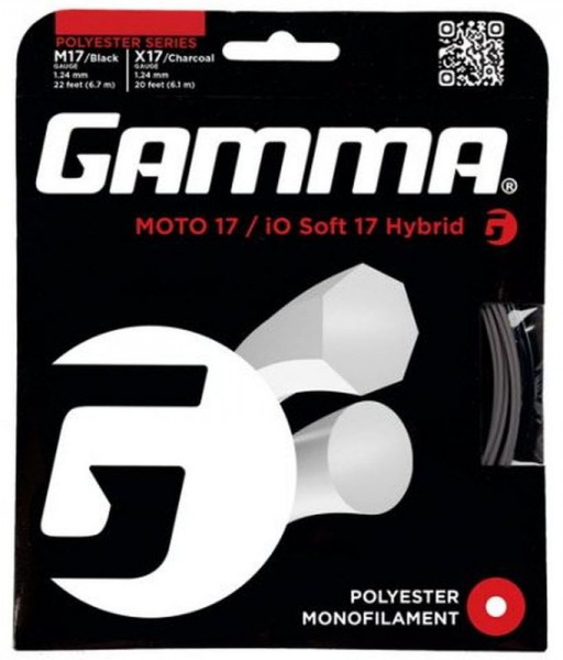 Cordaje de tenis Gamma Moto/iO Hybrid (24.4 m)
