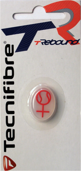 Antivibrazioni Tecnifibre T-Rebound - transparent/red 1P