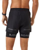 Muške kratke hlače Björn Borg Running Shorts 2-1 - black beauty Muške kratke hlače Björn Borg Running Shorts 2-1 - black beauty