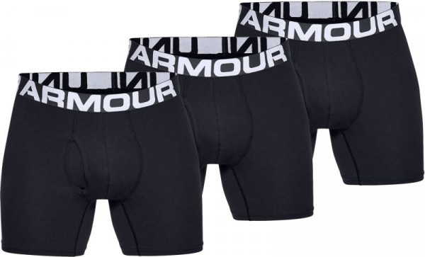  Under Armour Charged Cotton 3in 3 Pack - black