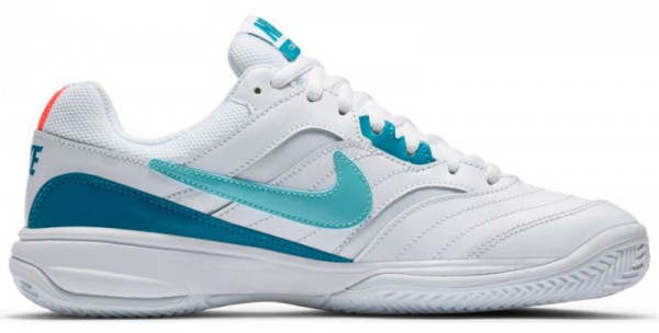  Nike WMNS Court Lite Clay - white/bleached aqua/neo turquoise/hot lava